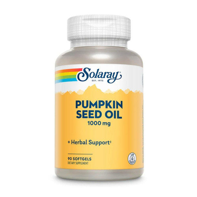 Solaray Pumpkin Seed Oil 1,000mg 90 Softgels