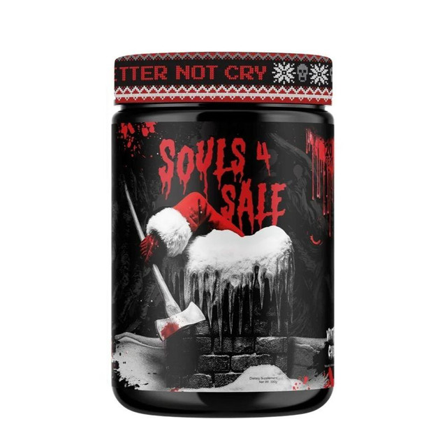 Condemned Labz Souls 4 Sale Dark Killer Santa Flavor 20 Servings