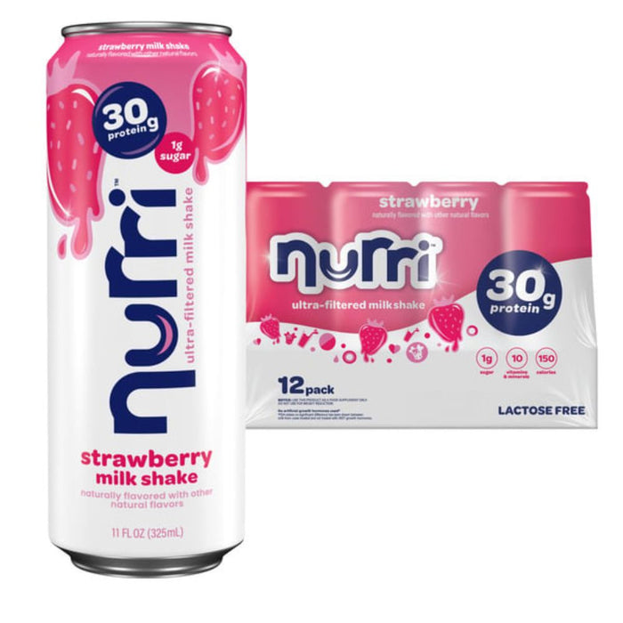 Nurri Protein Shake Strawberry 12 Pack