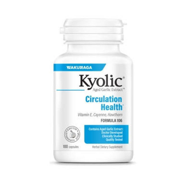 Wakunaga Kyolic Formula 106 Healthy Heart Formula 100 Caps