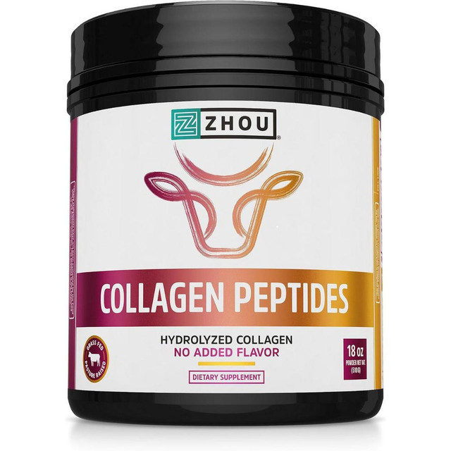 ZHOU Hydrolyzed Collagen Peptides Unflavored 46 Servings