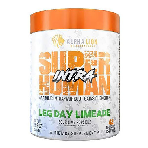 Alpha Lion Amino Acids Leg Day Limeade Alpha Lion Super Human Intra 21 Servings