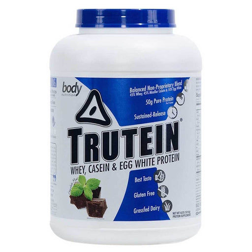 Body Nutrition Top 50 Chocolate Mint Body Nutrition Trutein 4 Lbs