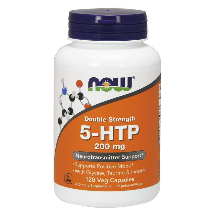 Now Foods Vitamins, Minerals, Herbs & More Now Foods 5-HTP 200 Mg 120 Vegetable Capsules (582283296812)