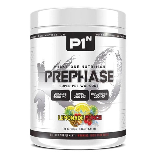 Phase One Nutrition Pre-Workouts Phase One Nutrition PrePhase 30 Servings