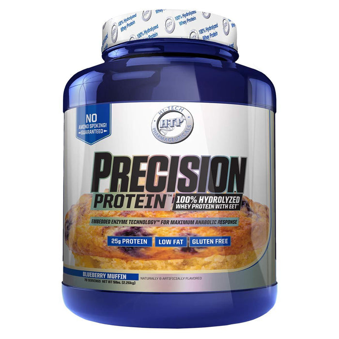 Hi-Tech Pharmaceuticals Protein Powders Blueberry Muffin Hi-Tech Pharmaceuticals Precision Protein 5lbs