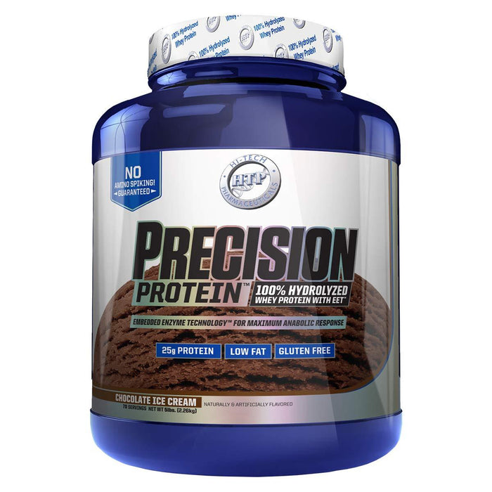 Hi-Tech Pharmaceuticals Protein Powders Chocolate Ice Cream Hi-Tech Pharmaceuticals Precision Protein 5lbs