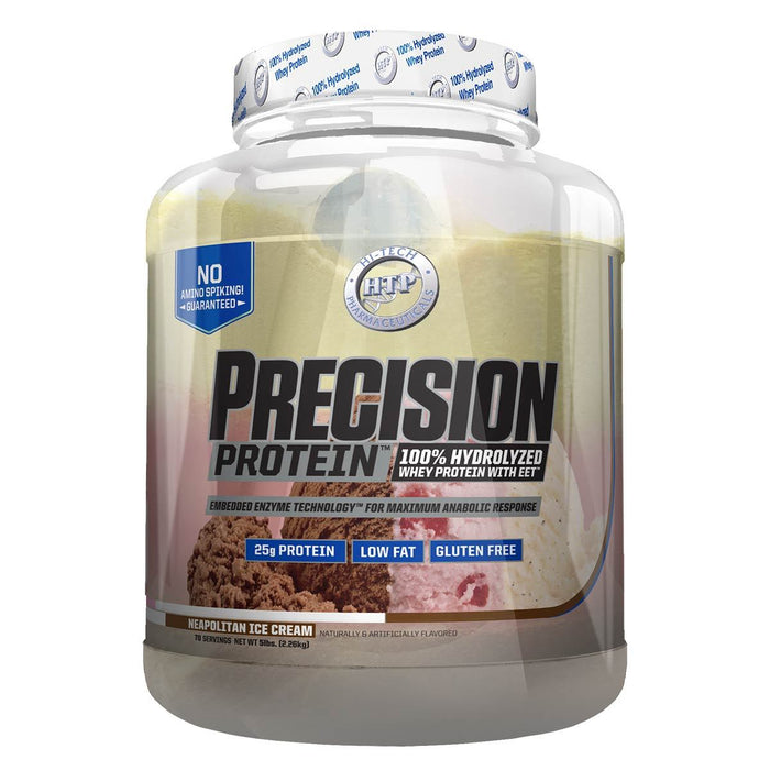 Hi-Tech Pharmaceuticals Protein Powders Neapolitan Ice Cream Hi-Tech Pharmaceuticals Precision Protein 5lbs