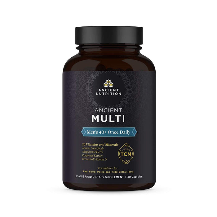 Ancient Nutrition Multi Vitamins Ancient Nutrition Men's 40+ Multi Once Daily 30 Capsules