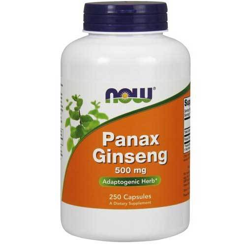 Now Foods Vitamins, Minerals, Herbs & More Now Foods Panax Ginseng 500 Mg 250 Capsules