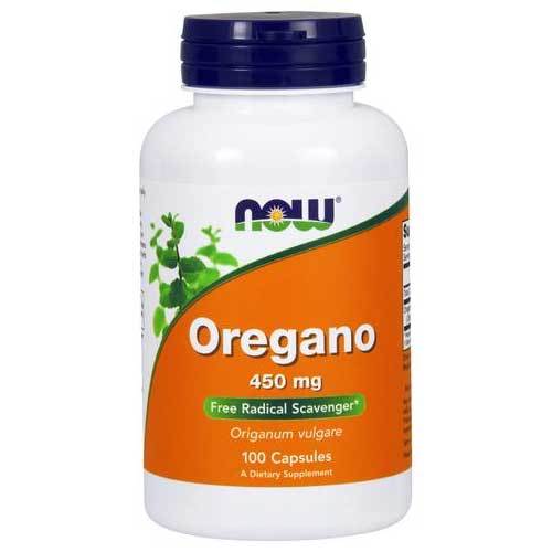 Now Foods Vitamins, Minerals, Herbs & More Now Foods Oregano 450 Mg 100 Capsules (582262849580)