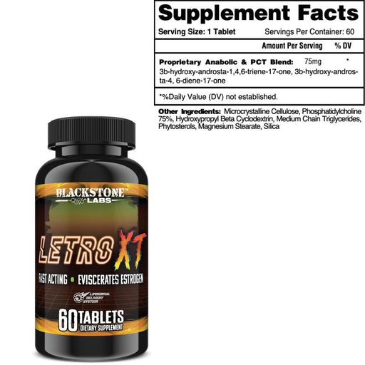 Blackstone Labs Prohormones Blackstone Labs Letro XT 60 Tablets