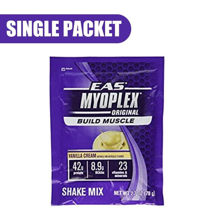 EAS Protein Powders EAS Myoplex Packet Vanilla Individual Packet