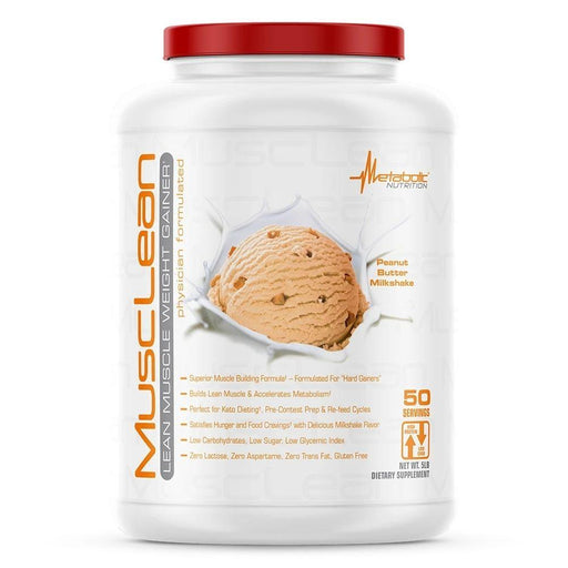 Metabolic Nutrition Sports Nutrition & More Peanut Butter Milkshake Metabolic Nutrition MuscLean 5 Lbs