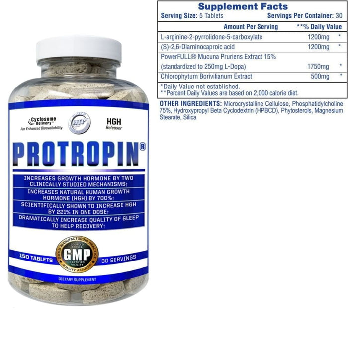 Hi-Tech Pharmaceuticals Specialty Health Products Hi-Tech Pharmaceuticals Protropin 150 Tablets