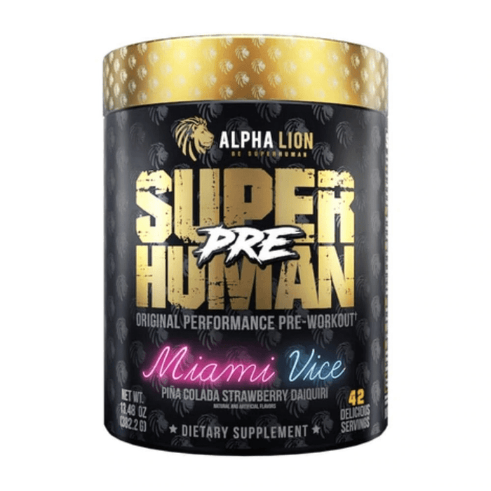 Alpha Lion Pre-Workouts Miami Vice Alpha Lion Superhuman 21/42 Servings