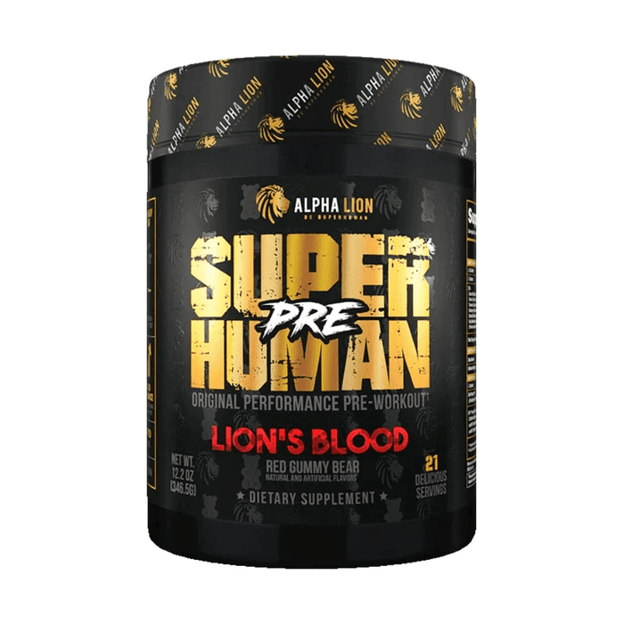 Alpha Lion Pre-Workouts Lion's Blood Alpha Lion Superhuman 21/42 Servings