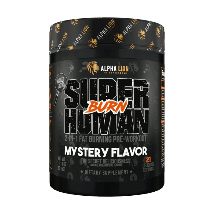 Alpha Lion Fat Burner Mystery Alpha Lion SuperHuman Burn 21 Servings