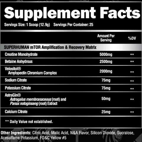 Alpha Lion Specialty Health Products Alpha Lion Super Human Post 25 Servings