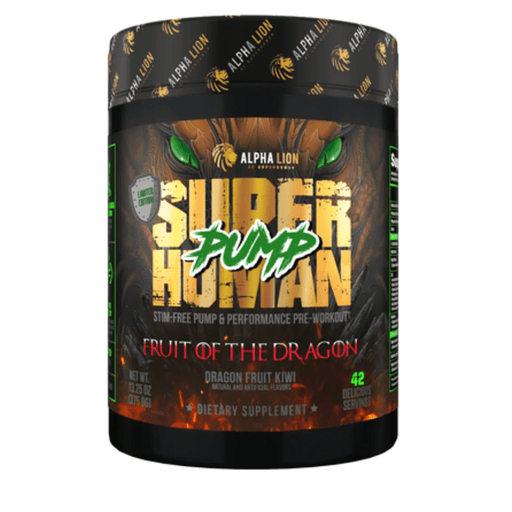 Alpha Lion Pre-Workouts Fruit Of The Dragon Alpha Lion SuperHuman Pump 42 Servings