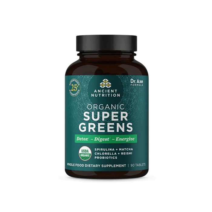 Ancient Nutrition Digestive Health AN Organic Super Greens 90t