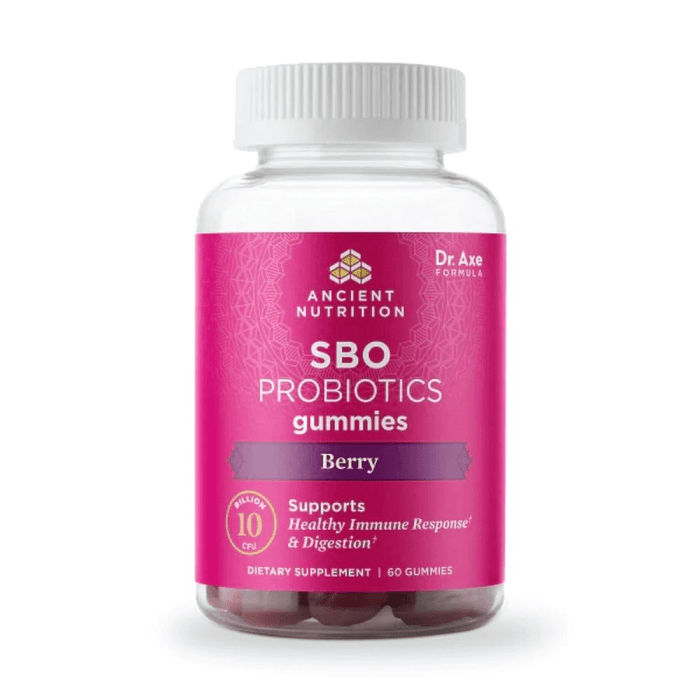 Ancient Nutrition Digestive Health AN SBO Probiotic Gummy 10b CFU 60ct