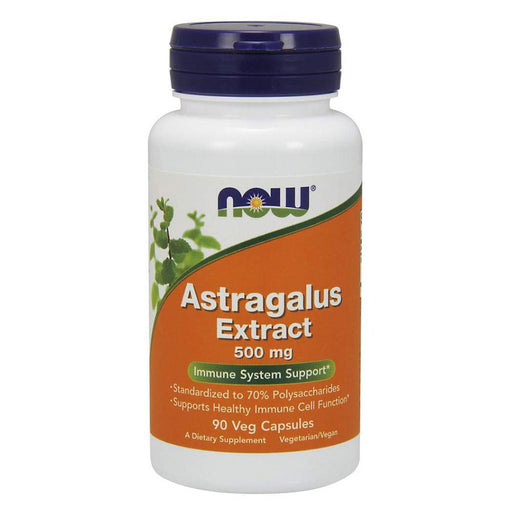 Now Foods Vitamins, Minerals, Herbs & More Now Foods Astragalus 70% Ext 500mg 90 Vegetable Capsules (582267273260)