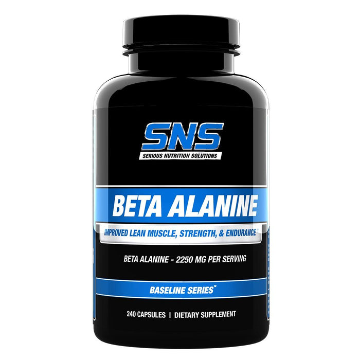 Serious Nutrition Solutions Serious Nutrition Solutions Beta Alanine 2250mg 240 Caps (581284626476)