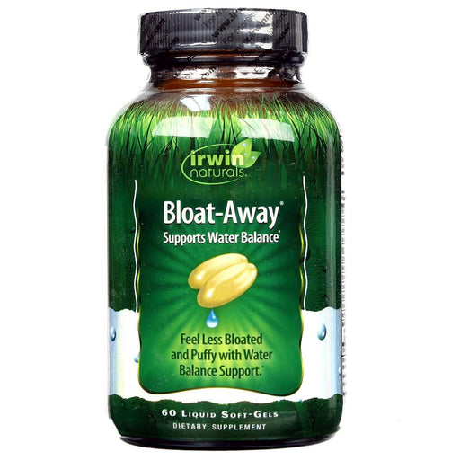 Irwin Naturals Sports Nutrition & More Irwin Naturals Bloat-Away 60 Liquid Softgels (582124175404)