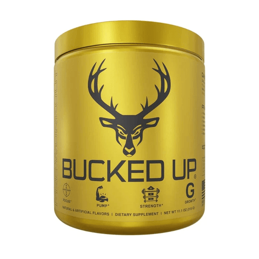 Bucked Up Sports Performance Recovery Gold Bucked Up Pre Workout 30 Servings