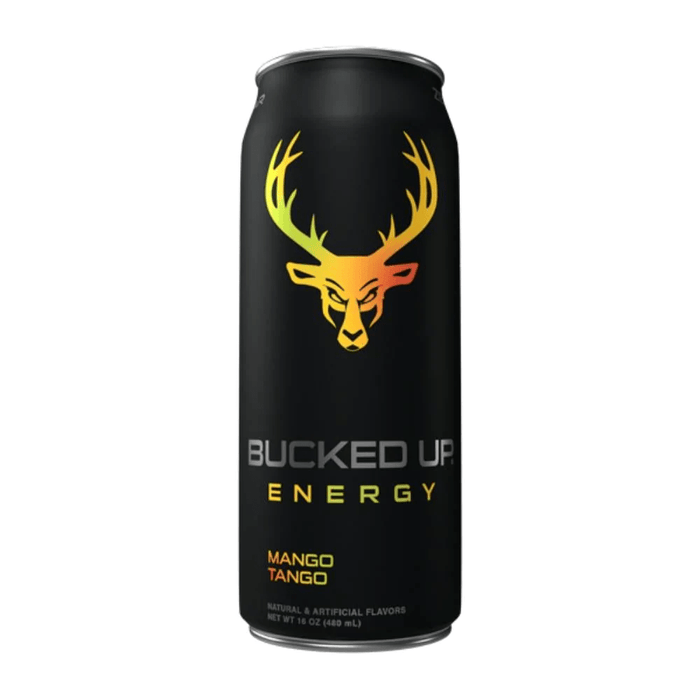 Bucked Up Drinks Mango Tango Bucked Up RTD 12/Case