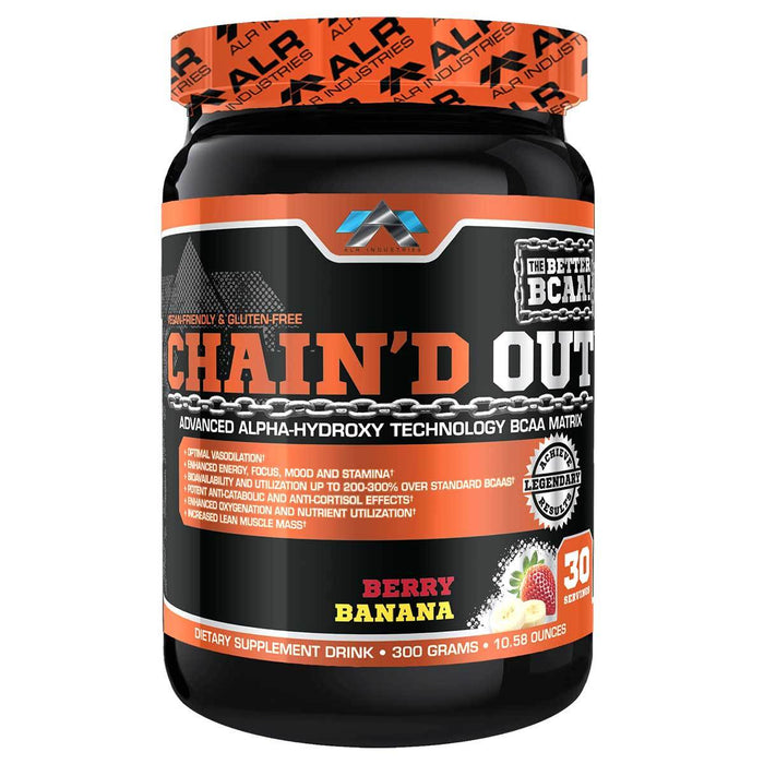 ALRI (ALR Industries) Sports Nutrition & More Berry Banana ALRI (ALR Industries) Chain'd Out 30 Servings (582549405740)