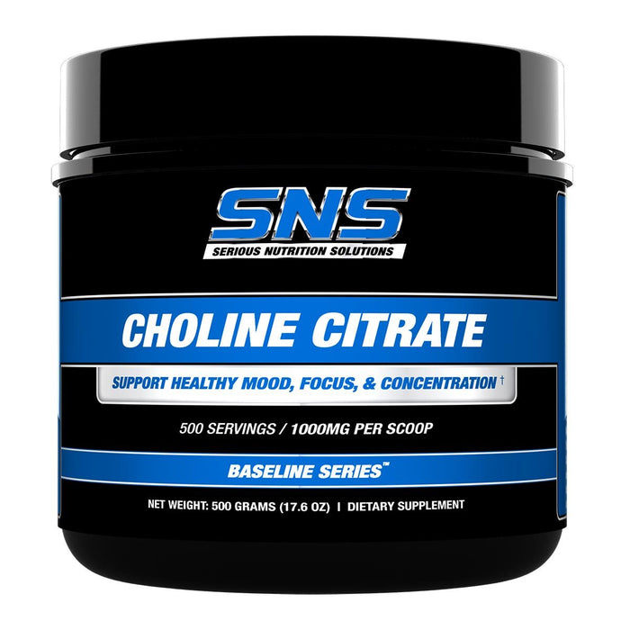 Serious Nutrition Solutions Sports Nutrition & More Serious Nutrition Solutions Choline Citrate 500 Grams (581965348908)