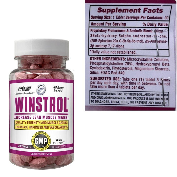Hi Tech Pharmaceuticals Winstrol 90 Tablets