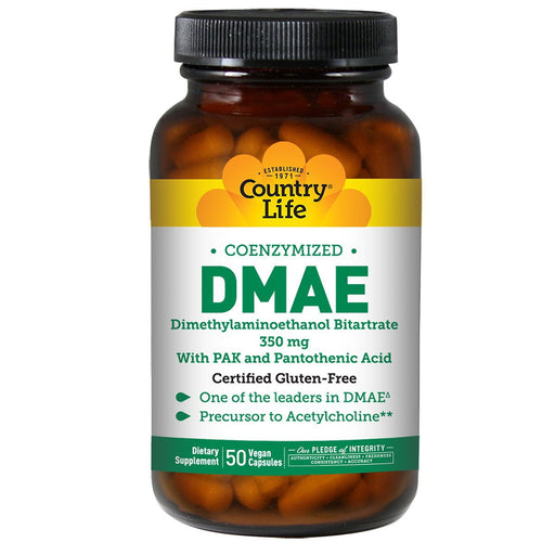 Country Life Vitamins, Minerals, Herbs & More Biochem DMAE 350mg 50 Capsules (580657053740)