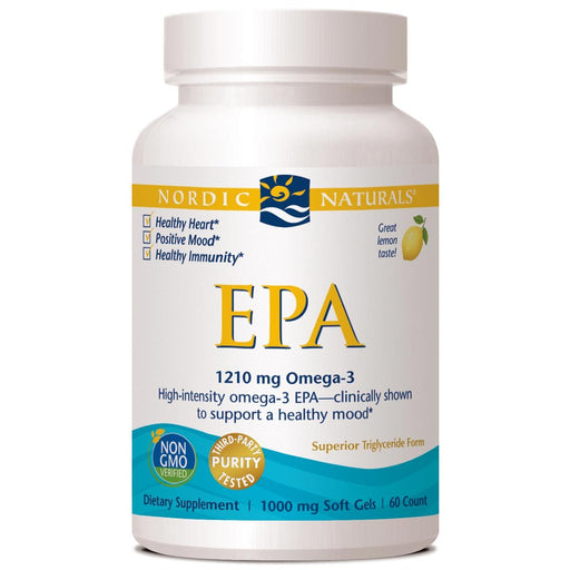 Nordic Naturals Vitamins, Minerals, Herbs & More Nordic Naturals EPA 1000mg 60 SoftGels (581550473260)