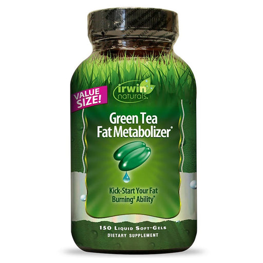 Irwin Naturals Sports Nutrition & More Irwin Naturals Green Tea Fat Metabolizer 150 Liquid Soft Gels