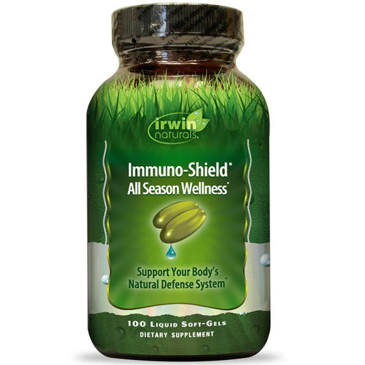 Irwin Naturals Vitamins, Minerals, Herbs & More Irwin Naturals Immuno-Shield 100 Liquid Soft Gels (580758405164)