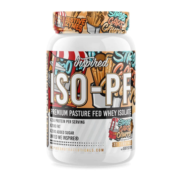 Inspired Nutraceuticals Protein Powders Street Cart Churro Inspired Nutraceuticals ISO-PF 2lbs