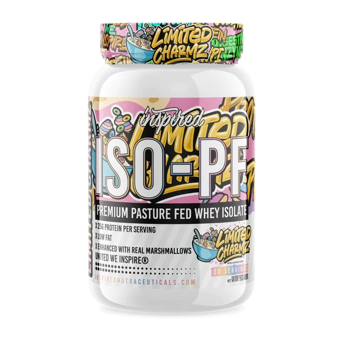 Inspired Nutraceuticals Protein Powders Limited Charmz Inspired Nutraceuticals ISO-PF 2lbs