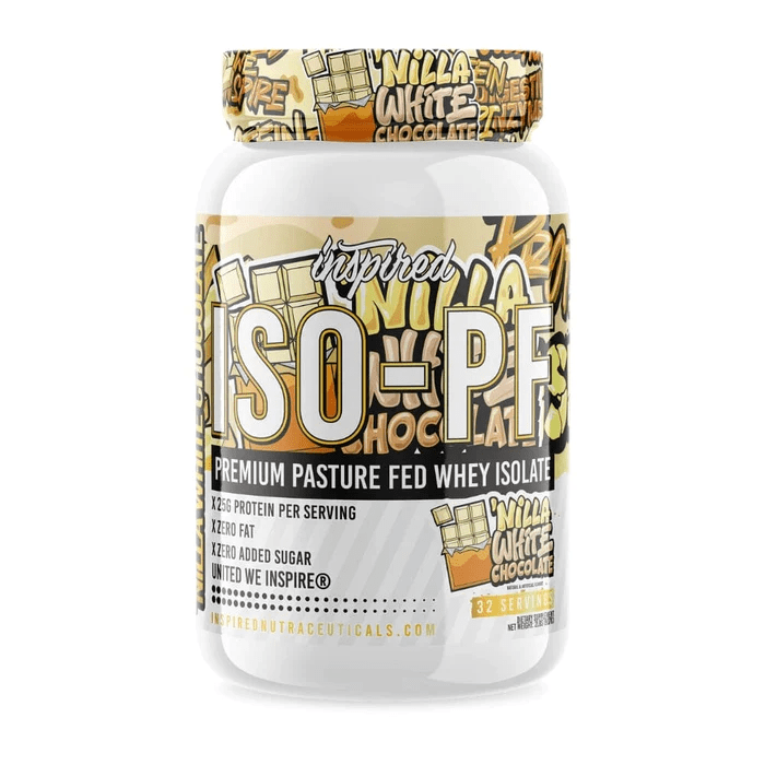 Inspired Nutraceuticals Protein Powders "Nilla White Chocolate Inspired Nutraceuticals ISO-PF 2lbs