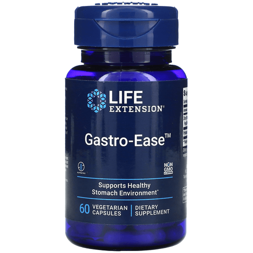 Life Extension Vitamins, Minerals, Herbs & More Life Extension Gastro-Ease 60 Vegecaps