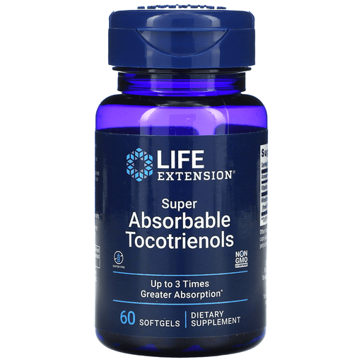 Life Extension Vitamins, Minerals, Herbs & More Life Extension Super-Absorbable Tocotrienols 60 Softgels