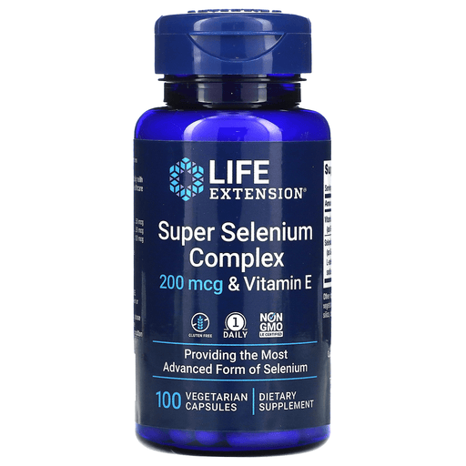 Life Extension Vitamins, Minerals, Herbs & More Life Extension Super Selenium Complex 200 mcg 100 Caps
