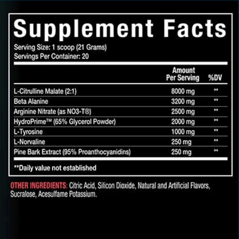 'Merica Labz Sports Performance Recovery 'Merica Labz F'n Pump'd 20 Servings