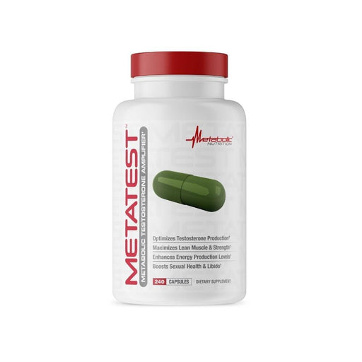 Metabolic Nutrition Sports Nutrition & More Metabolic Nutrition Metatest 240 Caps