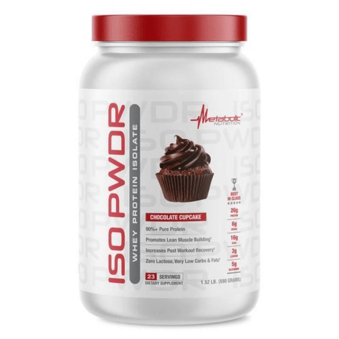 Metabolic Nutrition Protein Powders Chocolate Cupcake Metabolic Nutrition ISO PWDR Protein 23 Servings