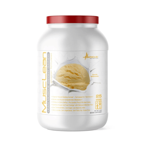 Metabolic Nutrition Sports Nutrition & More Vanilla Milkshake Metabolic Nutrition MuscLean 2.5 Lbs