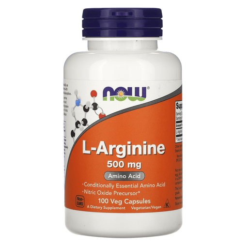 Now Foods Sports Nutrition & More Now Foods L-Arginine 500 Mg 100 Capsules