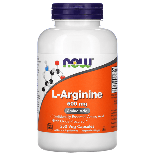 Now Foods Sports Nutrition & More Now Foods L-Arginine 500 Mg 250 Capsules